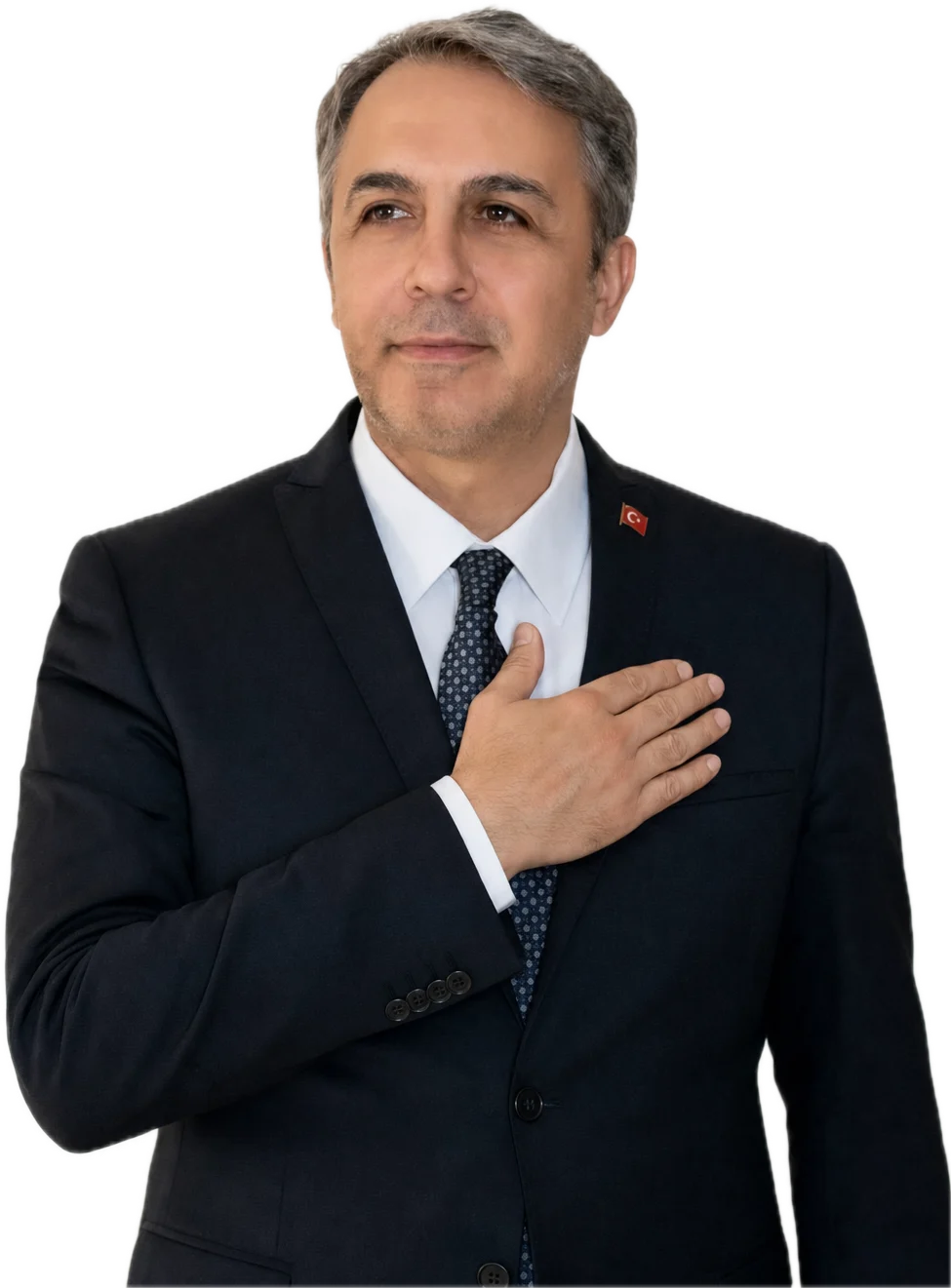 Murat Örü, eli kalbinde